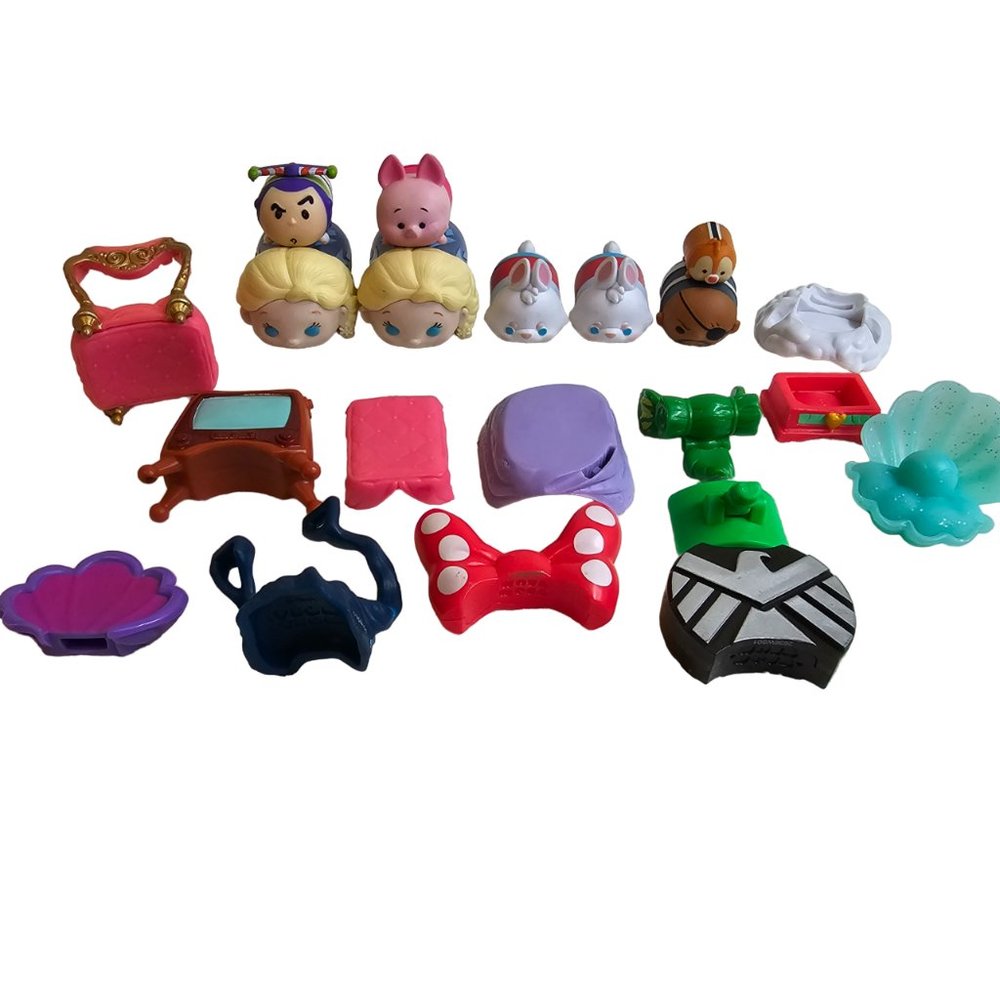 Jakks Pacific Disney Tsum Tsum Lot Figures & Accessories Elsa Buzz Lightyear